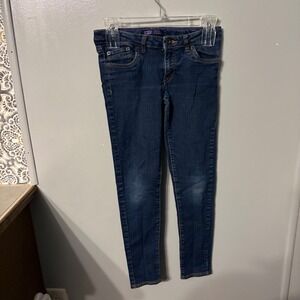 Levi's Denim Legging Jegging Jeans Blue Regular Adjustable Waist (Girls 12)